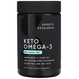 Keto Omega Sport Research 1250 мг 120 капсул