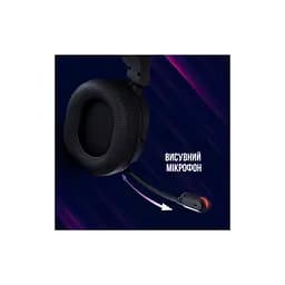 Навушники Lorgar Kaya 460 Gaming RGB USB Black LRG-GHS460 - мініатюра 9