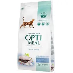 Сухой корм для котов Optimeal со вкусом трески 10 кг (B1831301)