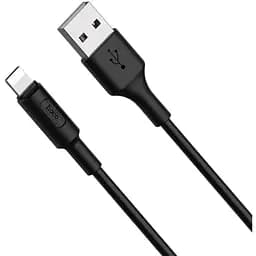 Кабель Hoco X25 Soarer charging data cable for Lightning Черный