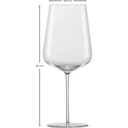 Келих  для червоного вина Schott Zwiesel Vervino Bordeaux 742 мл (121408) - мініатюра 3