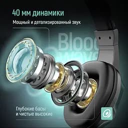 Гарнітура СolorWay Bloodwave LED Black (CW-HPG01BK) - мініатюра 3