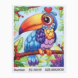 Алмазна мозаїка "Тукан" 18039 TK Group, 20х30 см, в коробці (6900066394997)