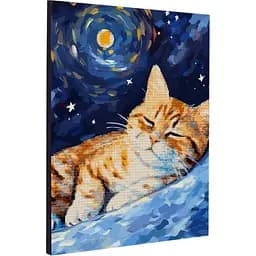 Картина по номерам с алмазной мозаикой Santi Сладкий сон 40х50 см (955314)