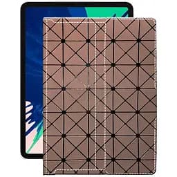 Чохол StatusCASE з екошкіри для планшету Apple iPad Pro 11 2018 Коричневий ромб