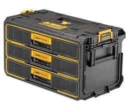 Ящик DeWalt TOUGHSYSTEM 2.0 модуль на 3 ящики (DWST08330-1) - мініатюра 2