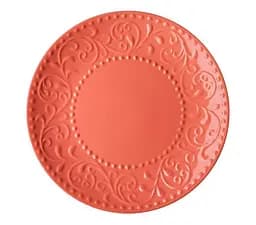 Тарілка десертна Ardesto Olbia Deep orange, 19 см, помаранчевий (AR2919OC)