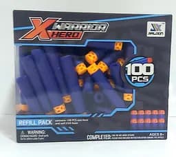 Поролоновые снаряды 100шт JLX7253/7254/7255 Shantou Jinxing Plastics (6904151049076) Вид 4