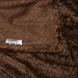 Плед Ardesto Jacquard Braid 200х220 см 100% поліестер коричневий pbe0050429 - мініатюра 5