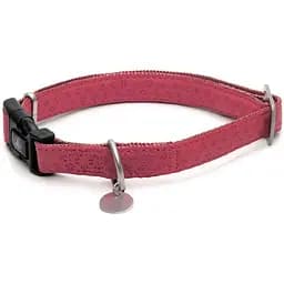 Нашийник для собак Croci Mylord екошкіра з тисненням 30-50 см (рожевий)