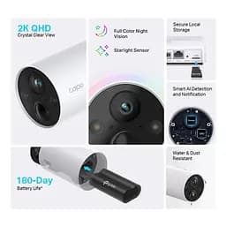 Мережева відеокамера SMART H.264 TAPO C420S2 TP-LINK - мініатюра 2