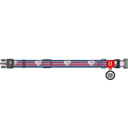 Нашийник для собак Waudog Nylon з QR паспортом Супермен Ретро р.S 15 мм 25-35 см (280-1082) - мініатюра 3