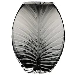 Ваза Viva Leaf дымчато-серый 25 см (A060205)