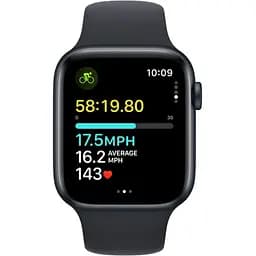 Apple Watch SE 2 GPS 44mm Midnight Aluminium with Midnight Sport Band M/L MRE93 UA - мініатюра 3