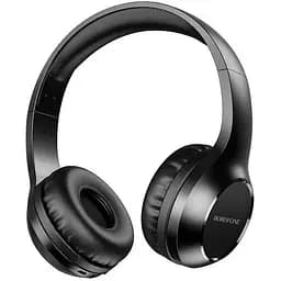 Наушники беспроводные Borofone BO12 - Блютуз Стерео Гарнитура накладная черная