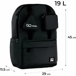 Рюкзак GoPack Education Teens 178 чорний (GO25-178L-1) - мініатюра 3