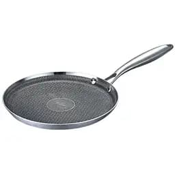 Сковорода блинная Bohmann Premium BP 4200-24 24 см профессиональная для блинов нержавеющая сталь 18/10