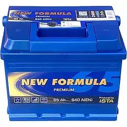 Автомобільний акумулятор New Formula Premium 6СТ-65Ah (+/-) 640А (EN)