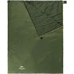 Спальний мішок Naturehike LW180 Mini NH21MSD04 Left Dark Green [697564188434] [146587] - мініатюра 3