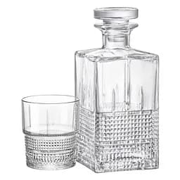 Набор для виски Bormioli Rocco Novecento Графин + 6 стаканов, 780 мл (122136SS8021990)