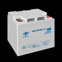 Акумулятор мультигелевий LPM-MG 12V - 40 Ah - мініатюра 3