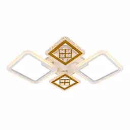Люстра світлодіодна Valeso V K39930-2+2+1 WT+gold з пультом - мініатюра 6