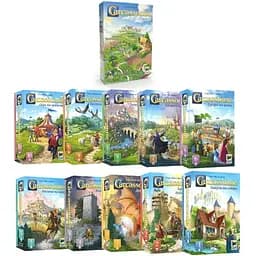 Настольная игра Feelindigo Каркассон 3.0. Река и Аббат + 10 дополнений (укр.) (FI22045+10)