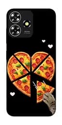 Чехол Demsky Pizza Love Cat для ZTE Blade A73 4G