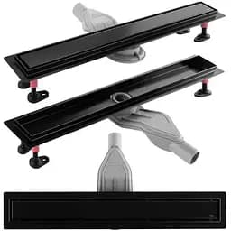 Трап для душу Rea Neox 80 Superflow black 2в1 REA-G7807