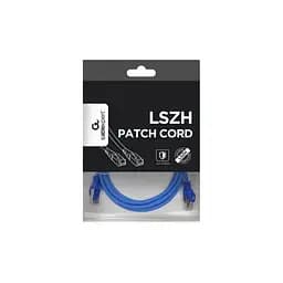 Патч-корд Cablexpert 1м S/FTP Cat 6A CU LSZH blue (PP6A-LSZHCU-B-1M)