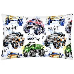 Набір наволочок Cosas Brave cars 50х70 см сірий (SetPillow_BraveCars_50х70) - мініатюра 1