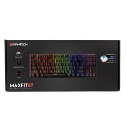 Клавіатура Fantech MAXFIT 87 MK856 Blue Switch LED індикатори чорна (ЦУ-00035126_1498) - мініатюра 2