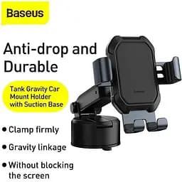Тримач автомобільний BASEUS Tank with suction base SUYL-TK01 - мініатюра 8