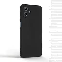 Чехол-накладка для смартфона Samsung Galaxy A07 4G (A075) противоударный, силиконовый, термополиуретановый (ТПУ), с защитой камеры и корпуса, черный, защита всего корпуса, ArmorStandart (ARM86542) - мініатюра 2