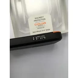 Оригінальний чохол UAG Civilian для iPhone 12 Mini на айфон 12 Міні (5.4") Black 11234D114040 - мініатюра 10