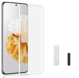 Захисне скло DK UV Curved для Huawei P60/P60 Pro clear - мініатюра 2