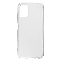 Прозрачный чехол для Samsung Galaxy A03s (A037) с защитой камеры, тонкий, силиконовый, бесцветный, ударостойкий, противоударный бампер c закрытой камерой, ArmorStandart (ARM64661)