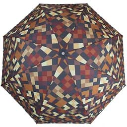 Жіноча складана парасолька напівавтомат Zest 101 см коричнева