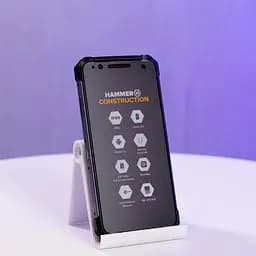 Смартфон myPhone Hammer Construction 6/128GB Silver (5902983620365) - мініатюра 2