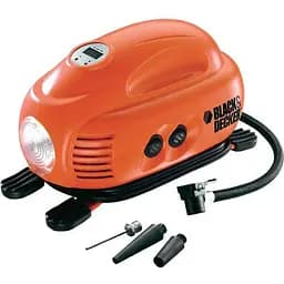 Компрессор автомобильный Black+Decker ASI200 12В 8.3 бар (ASI200)