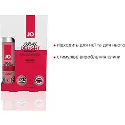 Гель для оральних пестощів System JO Oral Delight - Strawberry Sensation (30 мл) - мініатюра 3