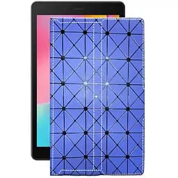 Чохол StatusCASE з екошкіри для планшету Samsung Galaxy Tab A 8.0 2019 (T295) Синій ромб