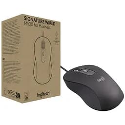 Мишка Logitech Signature M520 for Business USB-C Graphite (910-007511)
