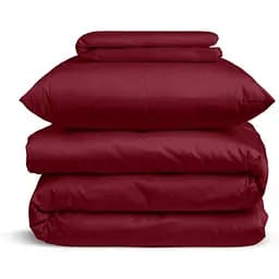Комплект постільної білизни Cosas Merlot Підлітковий сатин винний (81Satin_Merlot_El90-Merlot_155)