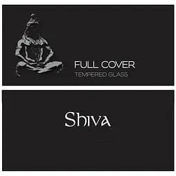 Захисне скло Shiva (Full Cover) для Apple iPhone 14 Pro Max (6.7) Чорний - мініатюра 4