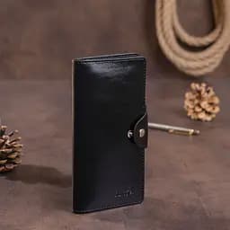 Чоловічий шкіряний гаманець Shvigel 18х8.5х1 см acs0016055 - мініатюра 5