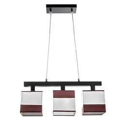 Люстра подвесная Brille с абажуром E14 60W BK (BKL-630S/3)