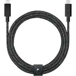 Кабель USB-C to USB-C Native Union Belt Cable Pro 240W Cosmos Black 2.4 м (BELT-PRO2-COS-NP)