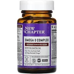 Омега-3 Комплекс New Chapter Omega-3 Complex 30 желатинових капсул