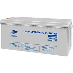 Акумулятор LogicPower AGM-MG 12V/200Ah/2400Wh [3875] [122556] - мініатюра 3